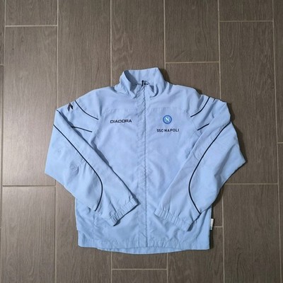 SSC Neapel Napoli 2005/06 Trainingsjacke Größe: XXS 162 Pashanim Y2K Diadora