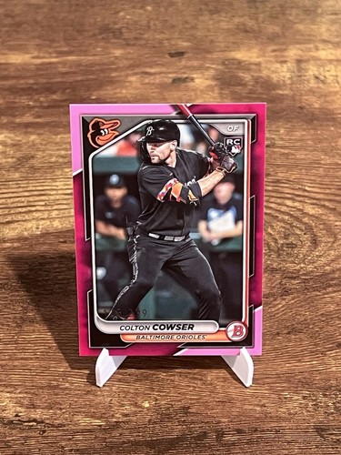 Colton Cowser Baltimore Orioles 2024 Bowman #31 Fuchsia #/299 35680 - Bild 1 von 2