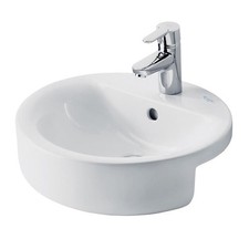 Image of Ideal Standard Concept Sphere Semi-Countertop Basin 450mm Wide 1 Tap Hole