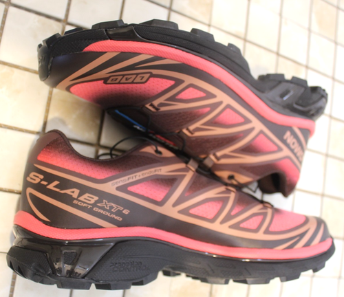 SALOMON S-LAB XT6 SENS+ENDO FIT UNISEX SIZE 9 M MEN 10 M W ORANGE/BRN 478768S - Picture 4 of 7