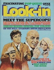 LOOK-IN MAGAZINE 8 NOV 1975 . KOJAK & COLUMBO FRONT COVER & POSTERS LOOK-IN MAGAZINE 8 NOV 1975 . KOJAK & COLUMBO FRONT COVER & POSTERS