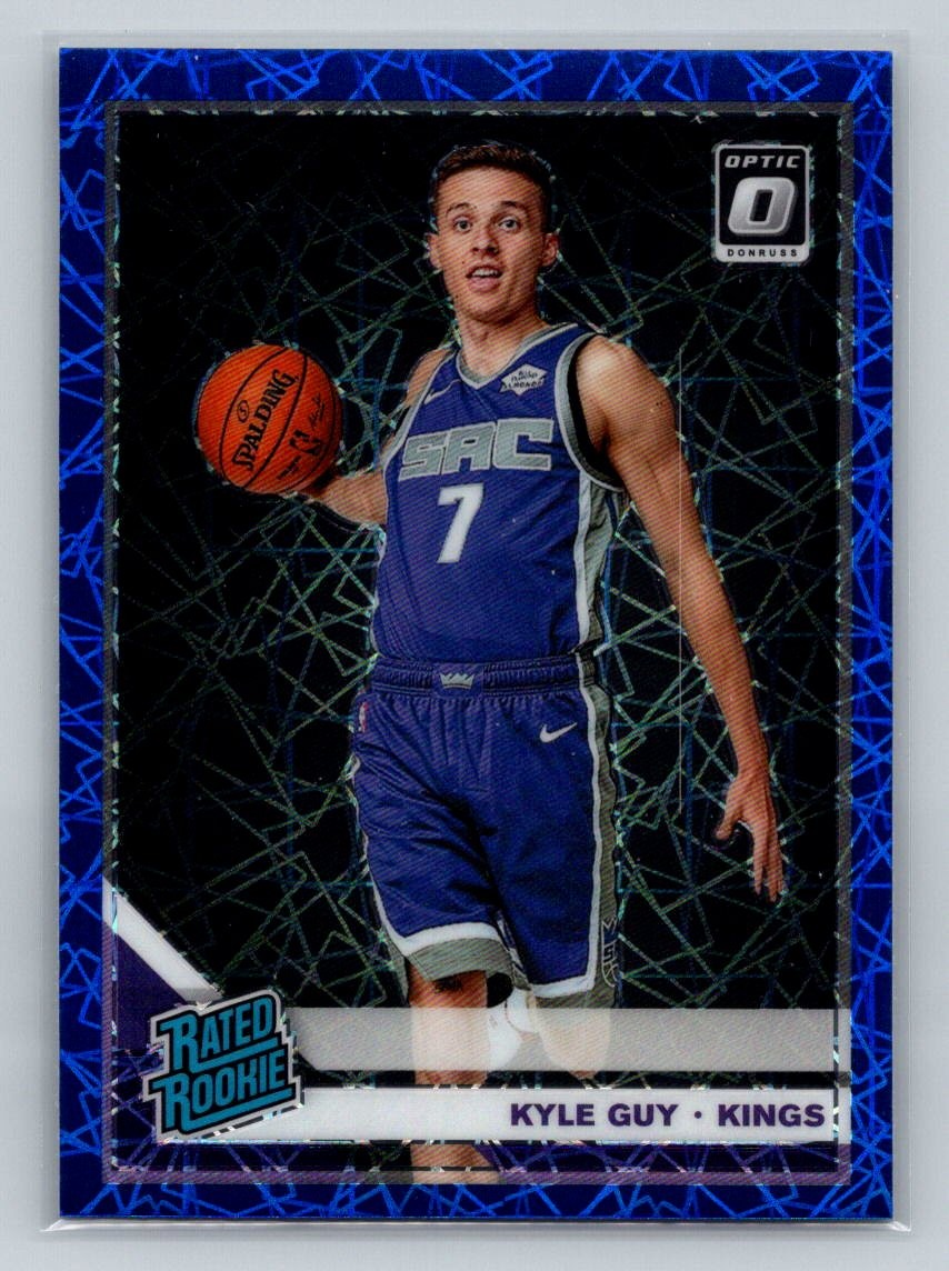 2019-20 Donruss Optic #183 Kyle Guy Blue Velocity