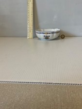 RARE VINTAGE BERNARDAUD LIMOGES  BORGHESE BOWL RIBBON AND BOWS