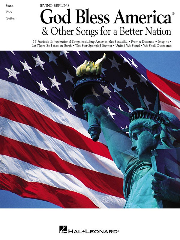 Irving Berlin's God Bless America Piano Sheet Music Guitar Chords 35 Songs Book