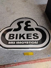 SE Bikes BMX Innovation Embossed Vintage Sign