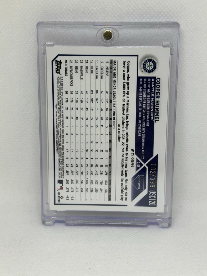 Cooper Hummel🔥TOP PROSPECT 📈SSP🔥INVESTMENT 📈📈📈📈 Seattle Mariners - Image 2 of 2