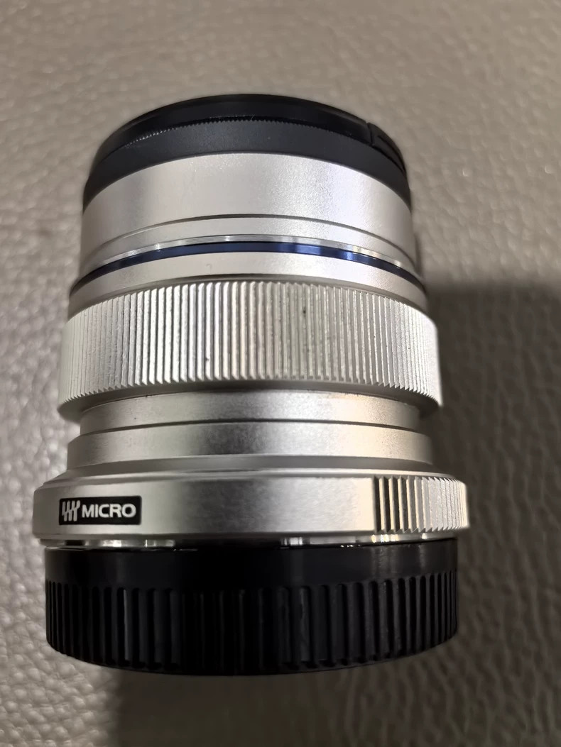 OLYMPUS M. ZUIKO DIGITAL ED 12mm F/2.0 Silver Lens for Micro Four