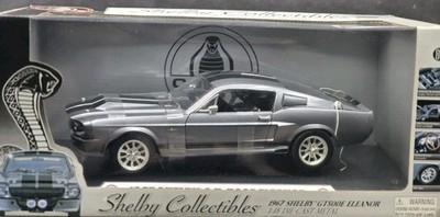 1967 Shelby Cobra GT 500E Eleanor Gray Shelby Collectibles 1:18