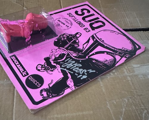 2019 Designer Con D Con Sucklord 63 x Quiccs Suckadelic Figur signiert ausverkauft - Bild 3 von 3