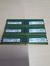 Lot 3 Micron 32GB 2Rx8 PC4-3200AA ECC Server RAM Memory RDIMM MTA18ASF4G72PDZ