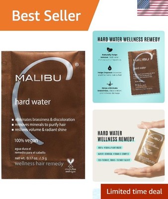 Unscented Hard Water Hair Treatment -  Formula with Vitamin C for Softness