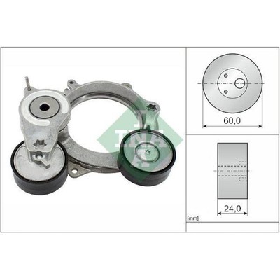 Riemenspanner Keilrippenriemen Schaeffler Ina 534 0718 10 für Audi Seat Skoda VW