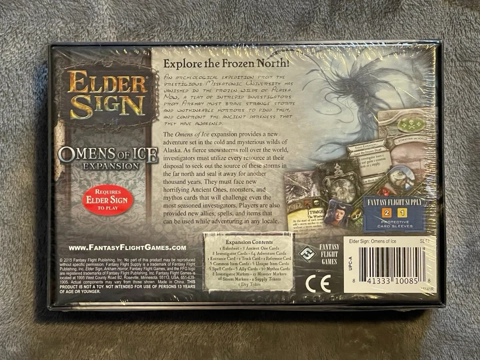 Elder Sign: Omens of Ice (Nuevo en Shrink) Foto 2 de 2