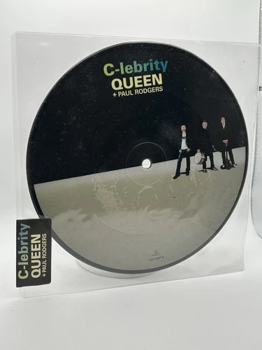 Queen + Paul Rodgers C-lebrity Picture Disc Uk Limited Sealed 2008 7”