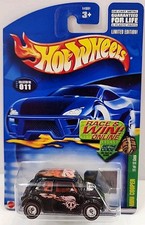 Hot Wheels 2002 Treasure Hunt Mini Cooper Black Rubber Tires 11 Of 12