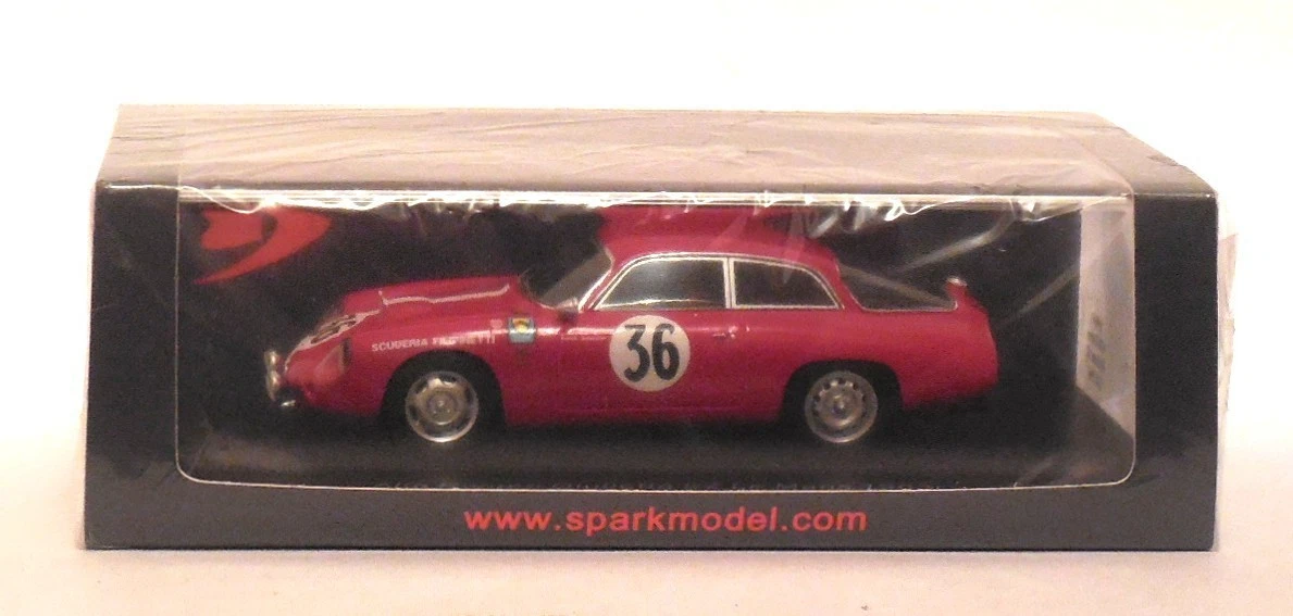 Best-model Alfa romeo 33.2 Lm N 38 Le Mans 1969 Gosselin - Burgoigni 1:43 Red