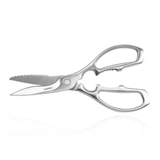 TONMA Kitchen Shears All Purpose[Made in Japan] Full Metal Stainless Steel Ja...