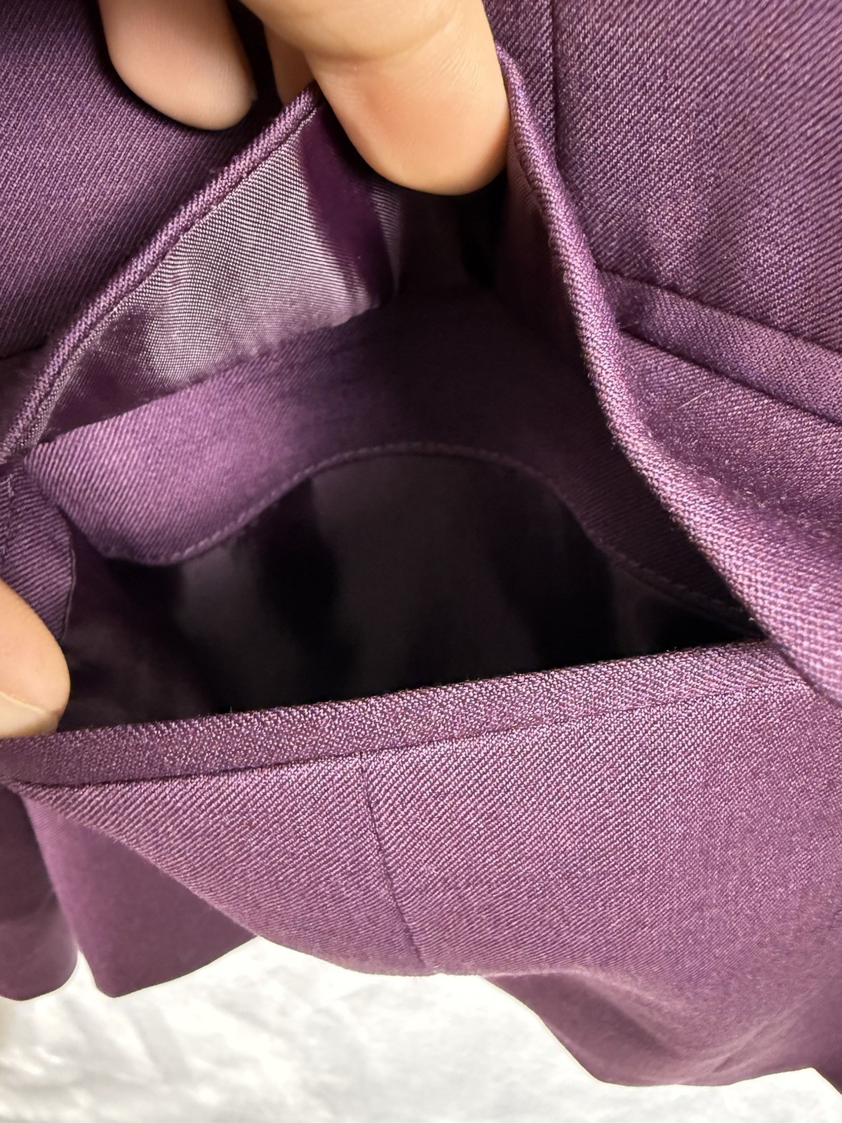 Pendleton Purple Wool/Polyester Blazer Size 14 Pe… - image 3