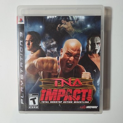 TNA Impact (Sony PlayStation 3, 2008) Complete