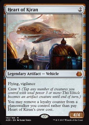 x1 Heart of Kiran M MTG Aether Revolt M/NM, English