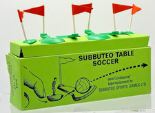 Vintage Subbuteo C117 4 Corner Flags, 2 Half-Way Flags in Original Box