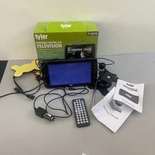 Tyler TTV701 7" Portable Widescreen Digital LCD TV WORKS USB/SD AC/DC