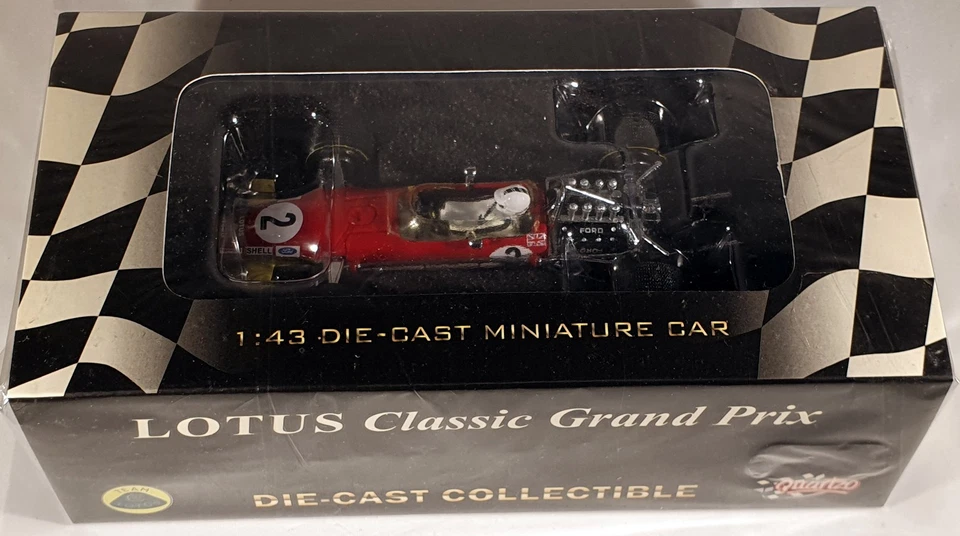 Quartzo, Lotus 49 B, Formel 1, Monaco GP 1969, #2 Attwood, 1:43,Limited - Bild 3 von 4