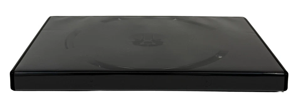 高级标准亮光黑色单张 DVD 盒 14 毫米 批量 — 第 3/4 张图片