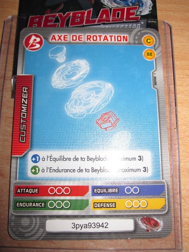 BEYBLADE CARTES SERIES 1 EN FRANCAIS AU CHOIX RARES/UR/TR/CUSTOMIZER/EFFET - Picture 17 of 17