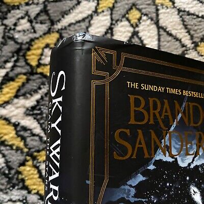 Fairyloot Skyward by Brandon Sanderson Yellow Sprayed Edges