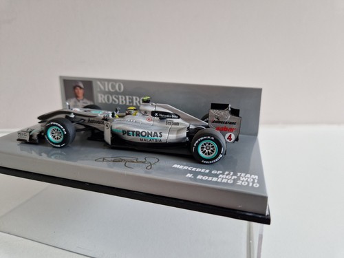Minichamps 1/43 Mercedes GP F1 W01 N. Rosberg - 2010 - 410100004 - Imagen 5 de 7