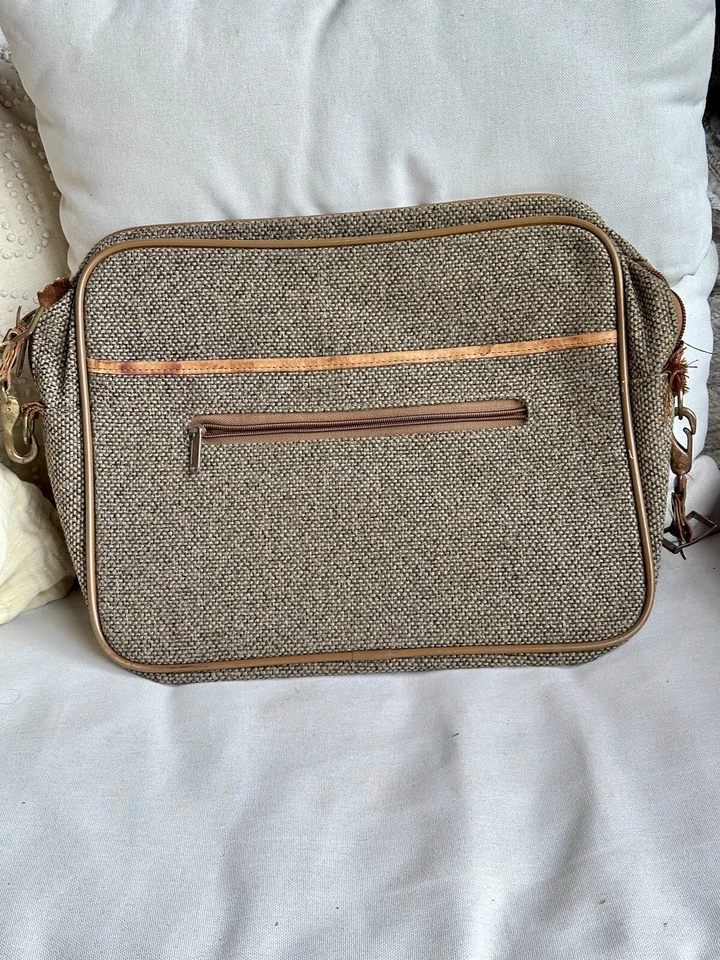 Bolso de viaje y correa vintage Hartmann Tweed Weekender Messenger - Leer descripción Foto 2 de 4