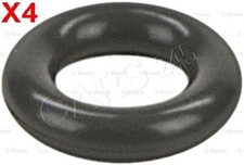 BOSCH x4 Stk Einspritzdüse Einspritzventil Injektor O Ring Gummiring 1280210711