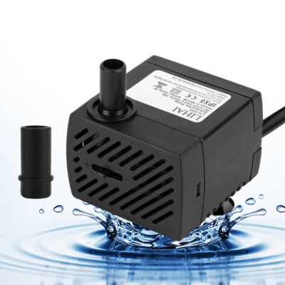 FOREVER SPEED Teichpumpe Springbrunnen Aquarium Brunnen Leise Tauchpumpe Zimmerbrunnenpumpe