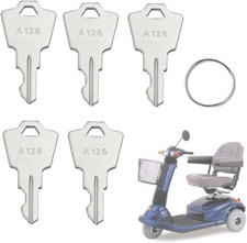 Replacement Keys for Pride Mobility Scooters, Gogo, Elite, Victory, Revo