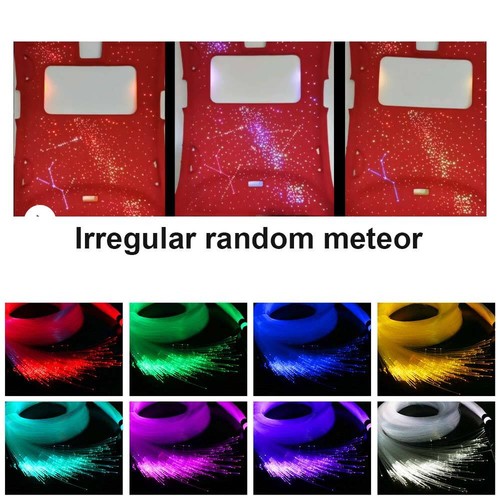 1600X RGBW Headliner Meteor Star Light Shooting Music Ceiling Fiber Optic kit a - Foto 13 di 24