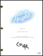 Quiara Alegria Hudes "In the Heights" AUTOGRAPH Signed Script Screenplay ACOA