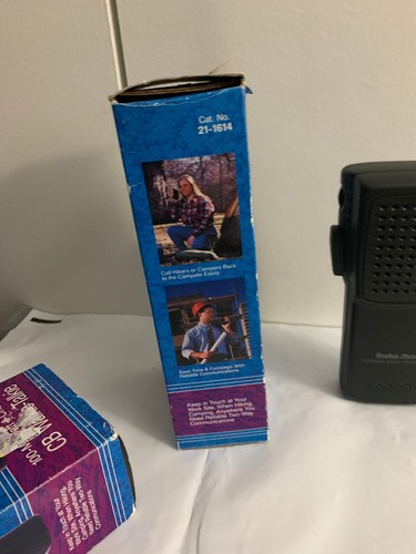 Radio Shack TRC-92 CB Walkie Talkie 21-1614 w/Box Tested & Working.. Set of two - Picture 5 of 8