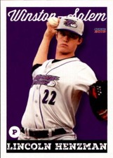2019 Winston-Salem Dash Choice #16 Lincoln Henzman Lexington Kentucky KY Card