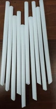 Wide hole Jumbo Bubble Tea Smoothie Drinking Straws SHARP END 12mm x 240mm,