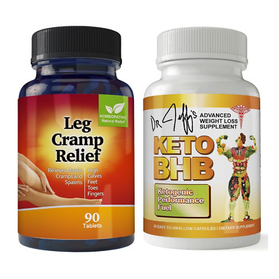 Leg Muscle Support & Keto BHB Weight Management Dietary Supplement 60 Capsules