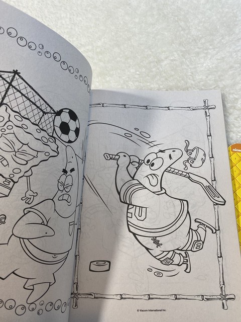 SpongeBob SquarePants Coloring and Activity Book Set with Stickers (2