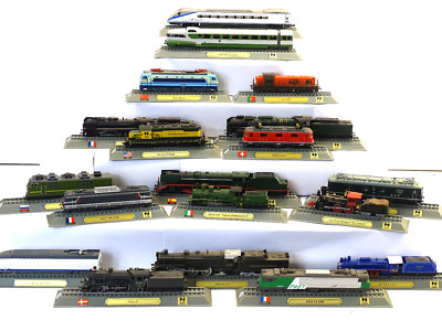 Del Prado Standmodell ohne Motor Spur N Lokomotiven der Welt 1:160 - Teil 1