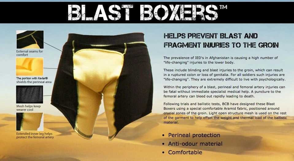 BCB Blast Boxers Protective Undergarment - Immagine 3 di 4