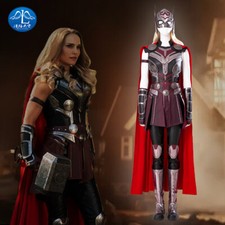 Thor 4 Love And Thunder Jane Foster Cosplay Outfits Women Halloween Uniform Set