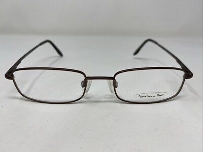#ad Northern Eyes Italy S601 RST 51 19 140 Rust Brown Full Rim Eyeglasses Frame ZC63 $41.00