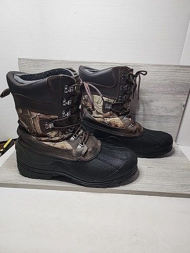 NICE... Red Wings Irish Setter Snowhound 2860 11 inch 400G Camo Boots Sz 13 - Picture 5 of 8