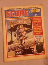 SCORE 13th MARCH 1971 BRITISH WEEKLY FOOTBALL COMIC MAGAZINE_