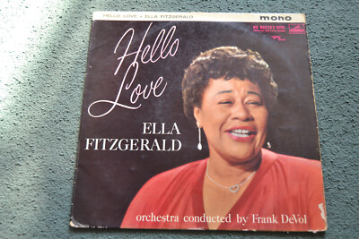 Ella Fitzgerald   Hello Love Vinyl LP 1960 Mono His Master's Voice   CLP 1383