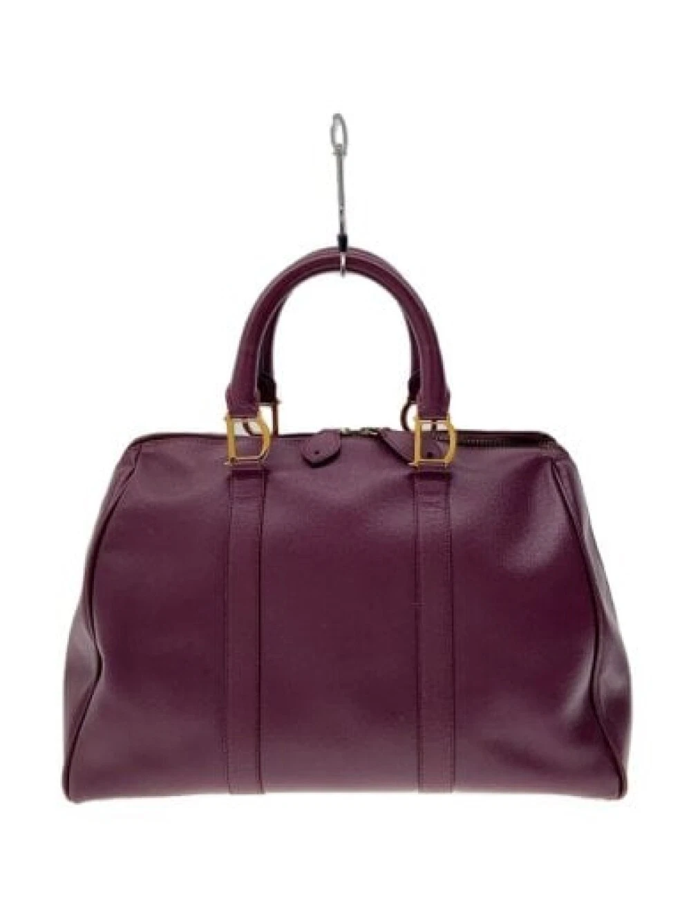 Sac à main Christian Dior sac Boston bordeaux authentique